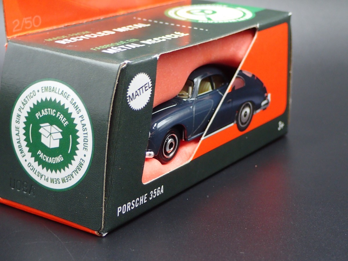 2025 MATCHBOX MOVING PARTS PORSCHE 356A GRAY WITH OPENING HOOD