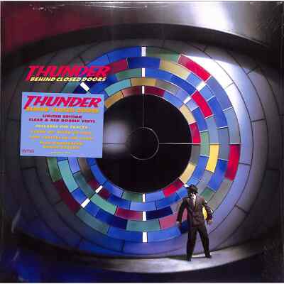Thunder / BEHIND CLOSED DOORS (1Clear/1 Red Vinyl 2LP) / BMG Rights Management 
