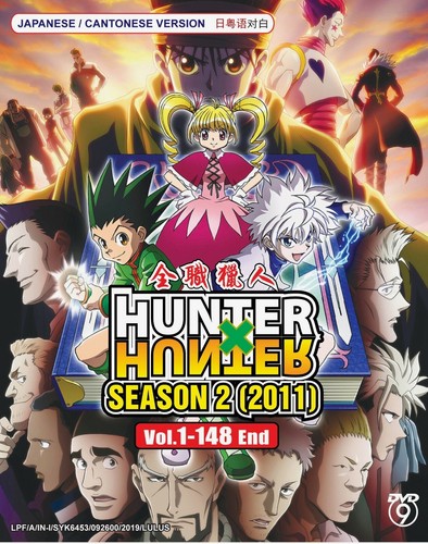 Hunter X Hunter 11 Series Vol 1 148 End All Region English Version Ebay