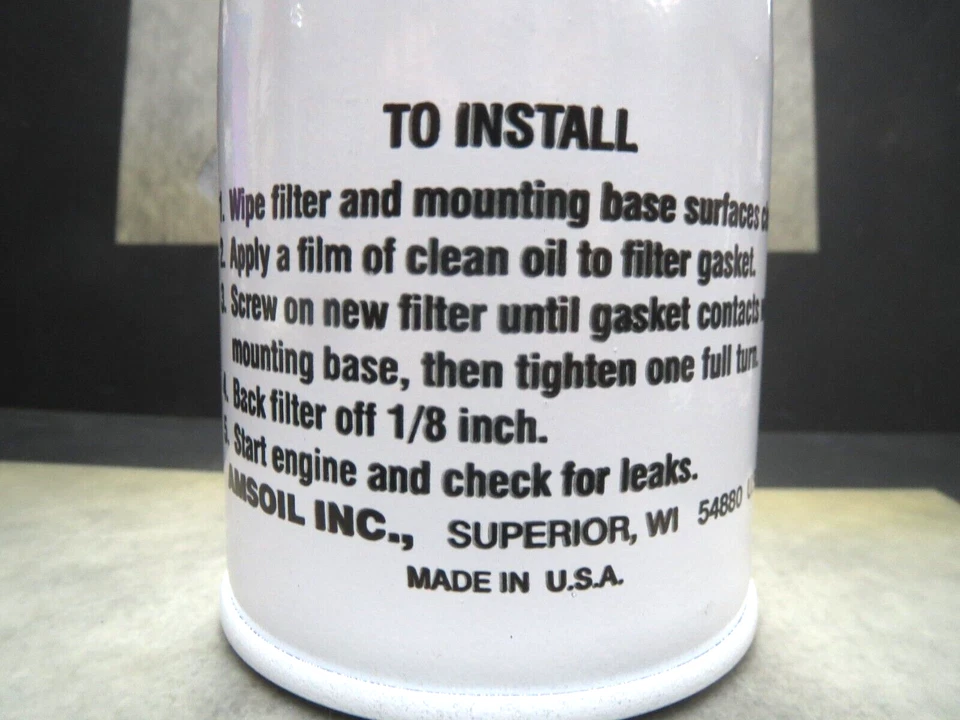 Filtro de aceite Amsoil SDF84 Super Duty - Hecho en EE. UU. - ¡Envío rápido! Foto 3 de 4