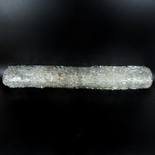 Designer Glas Wandlampe Eisglas Vintage Retro Ice Look Hillebrand? 60er 70er