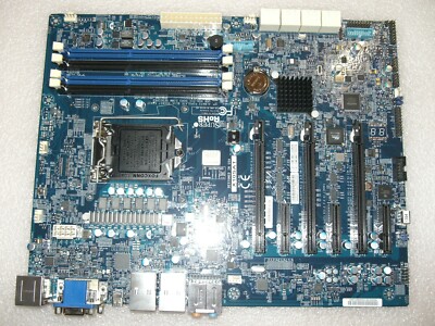 Supermicro X10SAT Mainboard, Xeon, LGA1150, ATX, 2xGLAN, DDR3, HDMI, DVI, Raid