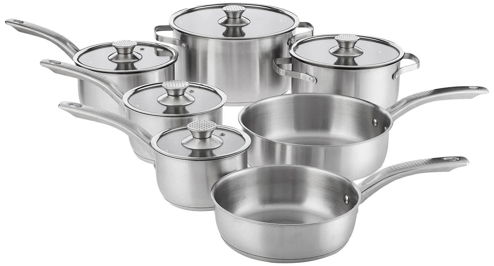 Old Dutch 12 Pc. Stainless Steel Cookware Set
