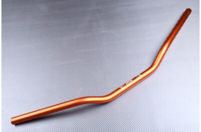 Flat Handlebar Orange Extra Low Diameter 22mm Universal