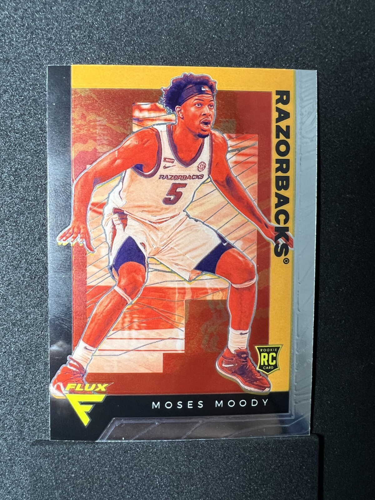 Moses Moody 2021-22 Panini Chronicles Draft Picks - Flux #236 (RC)