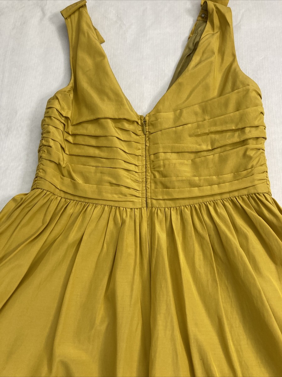 Women's Anthropologie BHLDN Dress Size 4 Hitherto Gold Silk Sleeveless Yellow | eBay Women's Anthropologie BHLDN Dress Size 4 Hitherto Gold Silk Sleeveless Yellow | eBay
