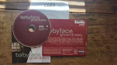 Grown & Sexy by Babyface (CD, Jul-2005,) PROMO No Case No Tracking #C689