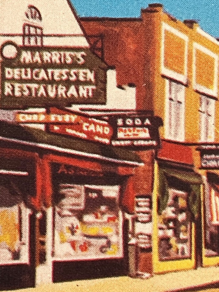 South Fallsburg New York Main Street Deli Drug Store Postcard eBay