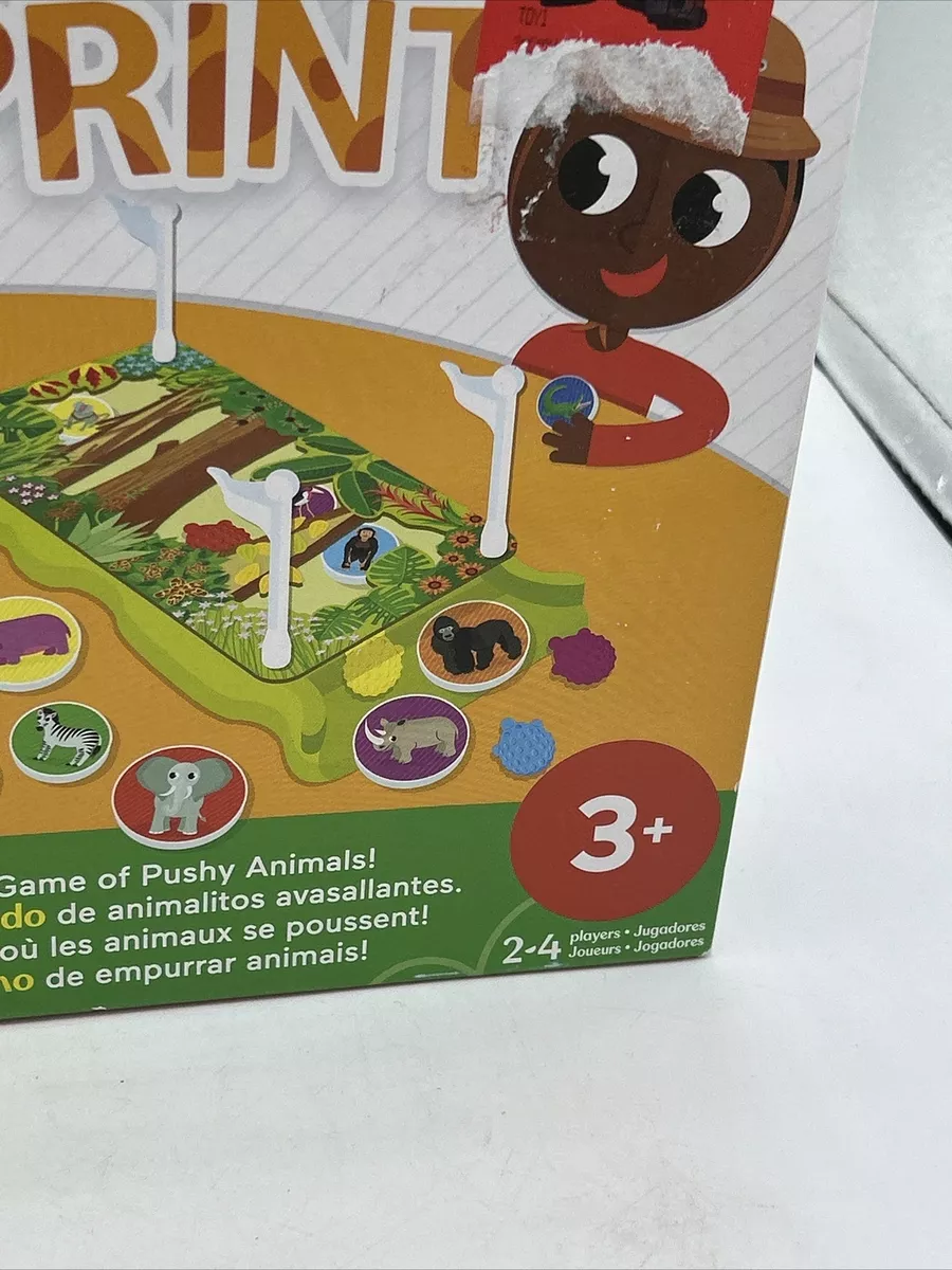 NEW (Mattel) Fisher Price Safari Sprint - Silly Game of Pushy Animals -  unopened