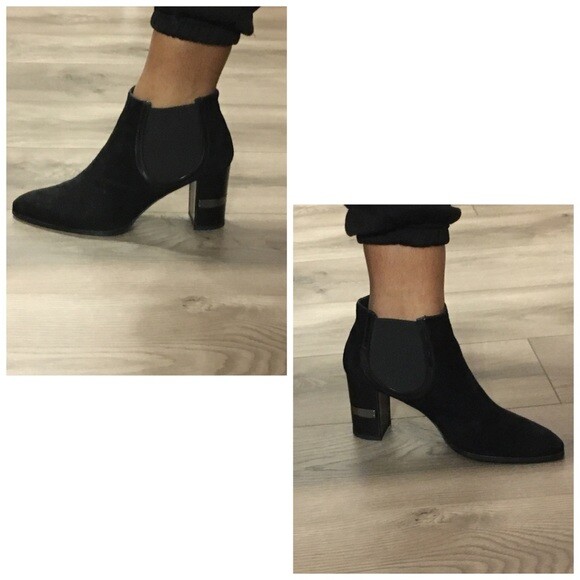 stuart weitzman catch suede bootie