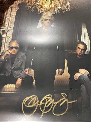 Jon Bon Jovi Signed 13x19 2020 Album Poster