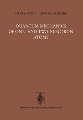 Thumbnail - Quantum Mechanics Of One- And Two-electron Atoms 2664
