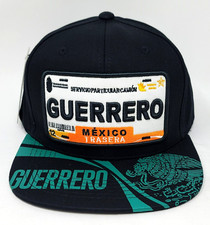 GUERRERO Snapback Cap Hat Mexico Mexican Eagle Aguila Flag Adult OSFM NWT