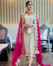 Designer Indian Pakistani Salwar Kameez Bollywood Dress Party Wear Suit wedding