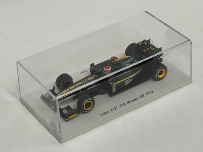 1/43 Spark F1 Lotus T127 car #18 from the 2010 Monte Carlo Grand