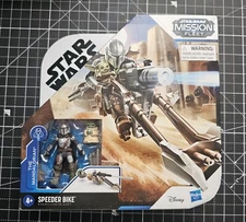 The Mandalorian Star Wars Mission Fleet Speeder Bike The child Grogu