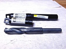 Interstate HSS S D Reduced Shank Drill Bit 43/64  Dia 6"OAL Qty-2 01340439