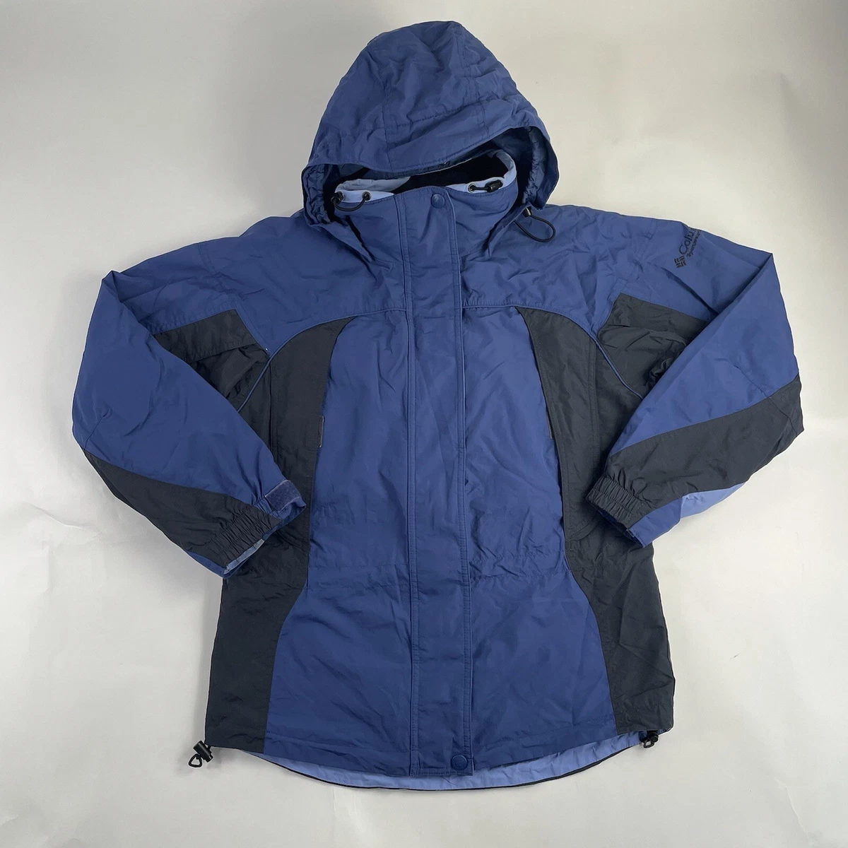 Columbia Sportswear Jacket Small Women Interchange Sunrise Peak Full Zip  Snap Up