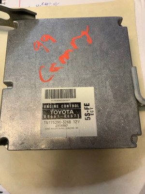 1999 TOYOTA CAMRY SOLARA AT 4 CY COMPUTER ENGINE CONTROL ECU 
