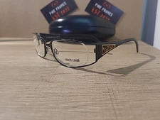 Roberto Cavalli Piombo 424 B5 Black GLASSES EYEGLASSES 53-17-130 ITALY RARE SET