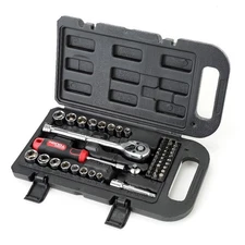 Hyper Tough 55-Piece Auto Repair Socket Set