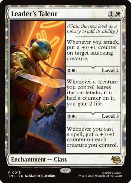 Magic MTG - Leader's Talent - MINT/NMINT - EN - FOIL