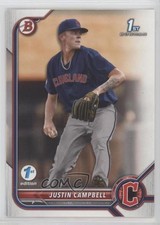 2022 Bowman Draft 1st Edition Justin Campbell #BD-113 1f17