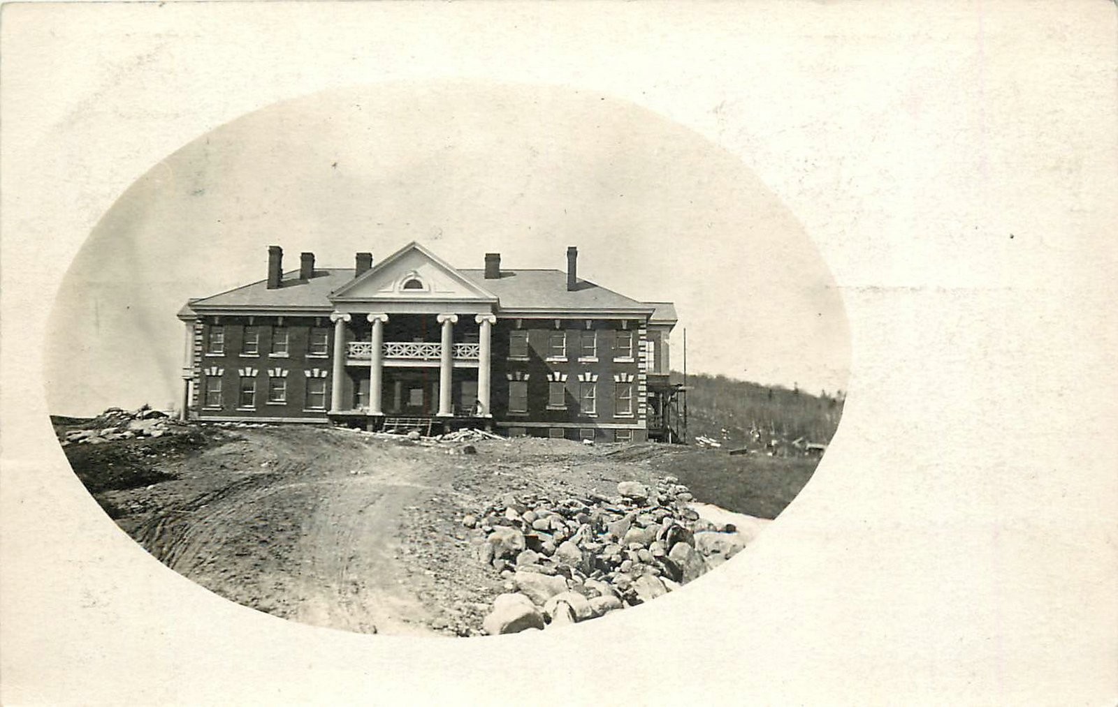1907 Litton New Hampshire Hospital frame like occupation RPPC Postcard 25-8871