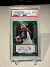 2022 Panini Prizm WNBA - PSA 10 Kahleah Copper Signatures Green #SG-KCP Auto