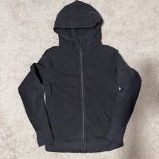 Lululemon Scuba Hoodie Hoody Jacket Black Full Zip Women's Size 8 Medium M