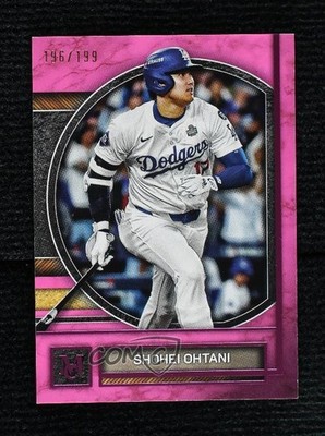 2025 Topps Museum Collection Pink Sapphire 196/199 Shohei Ohtani #1 1b6v