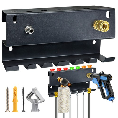 #ad #ad Pressure Washer Gun Holder Foam Cannon Holder Wall Mount Pressure Washer NEW $25.99