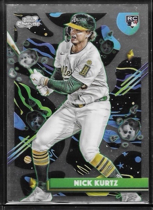 2025 Topps Cosmic Chrome - Nick Kurtz #183 (RC) Athletics