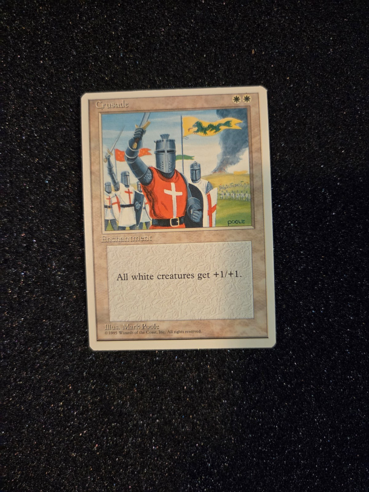 Crusade Pack fresh NM/MINT 4th Edition Banned Rare Card MTG Magic