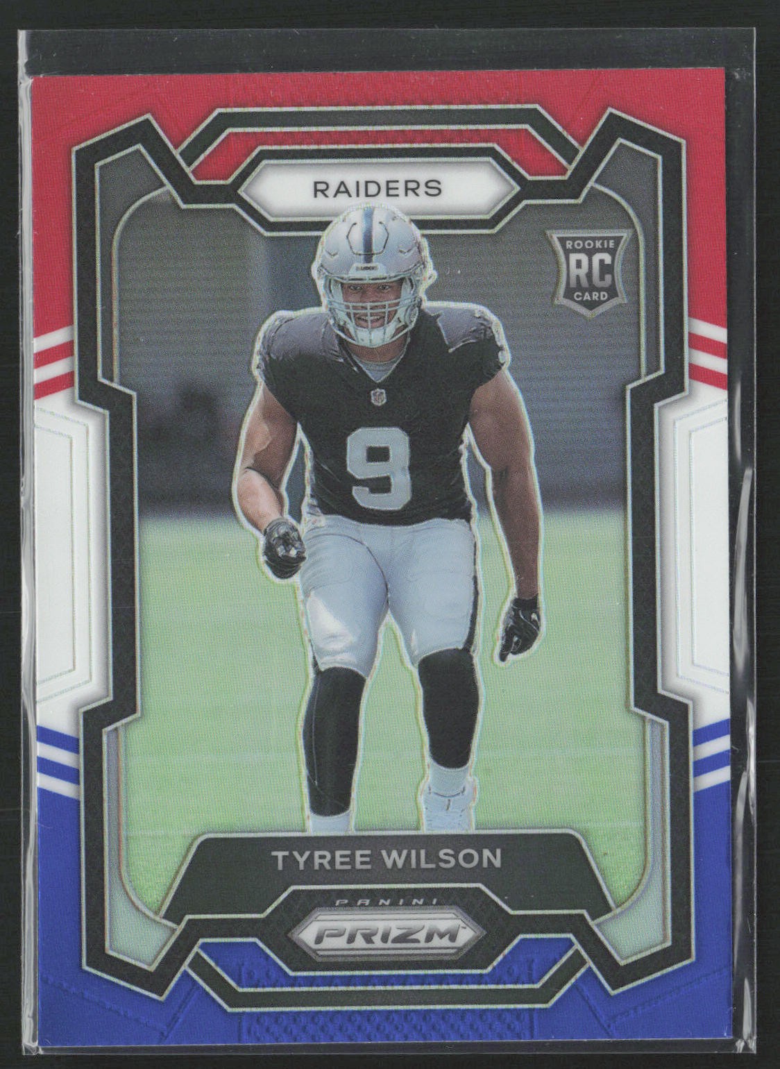 2023 Panini Prizm #363 Tyree Wilson Red White and Blue