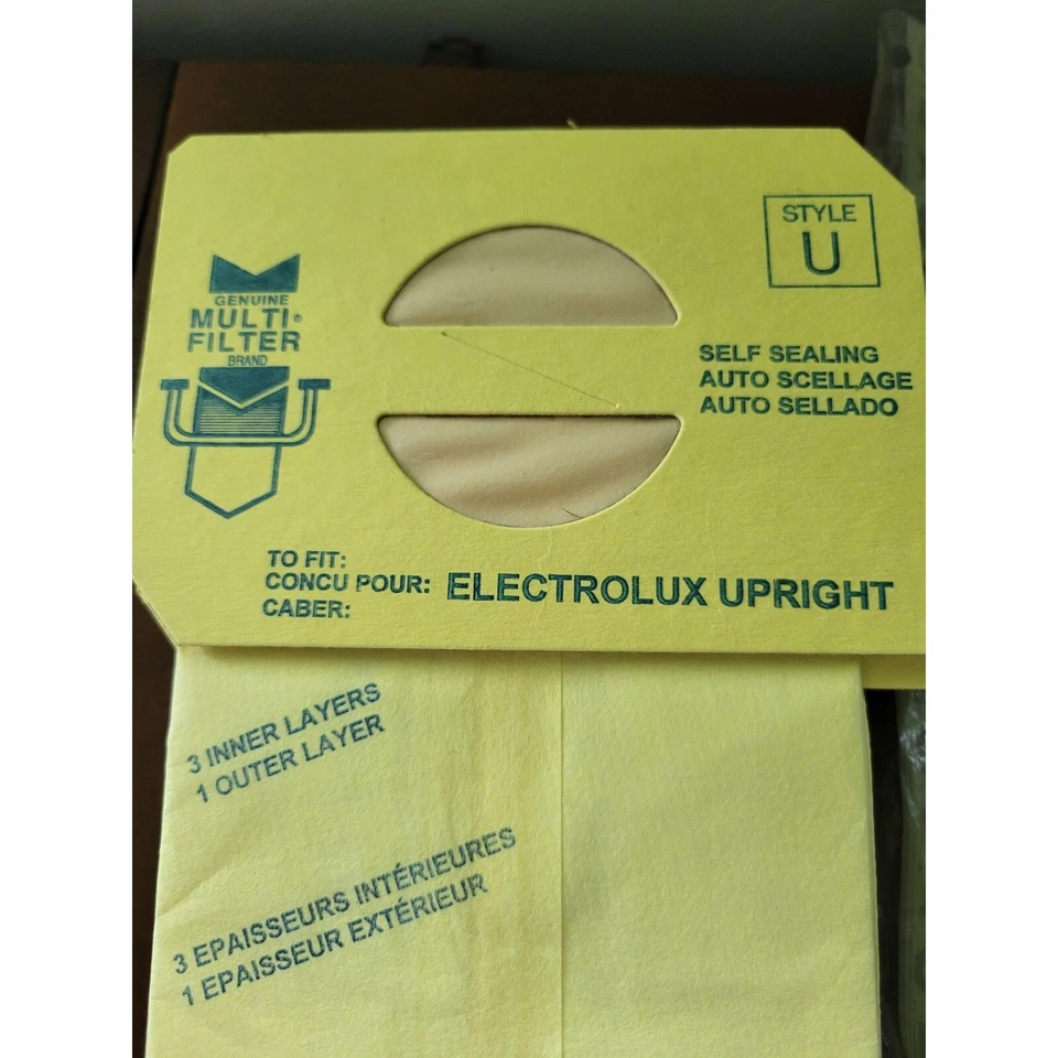 11 DVC Multi-Filter Vacuum Bags to fit Electrolux Type U - Image 2 of 3