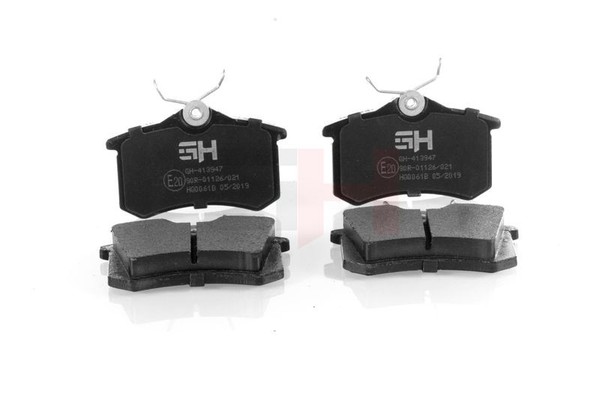 GH Bremsbelagsatz, Scheibenbremse GH-413947 FüR Skoda VW-image