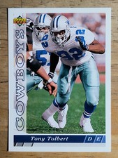 1993 Upper Deck #328 Tony Tolbert