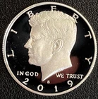 2019-S Kennedy Half Dollar Silver Proof. 99.9% Silver. Free Shipping!