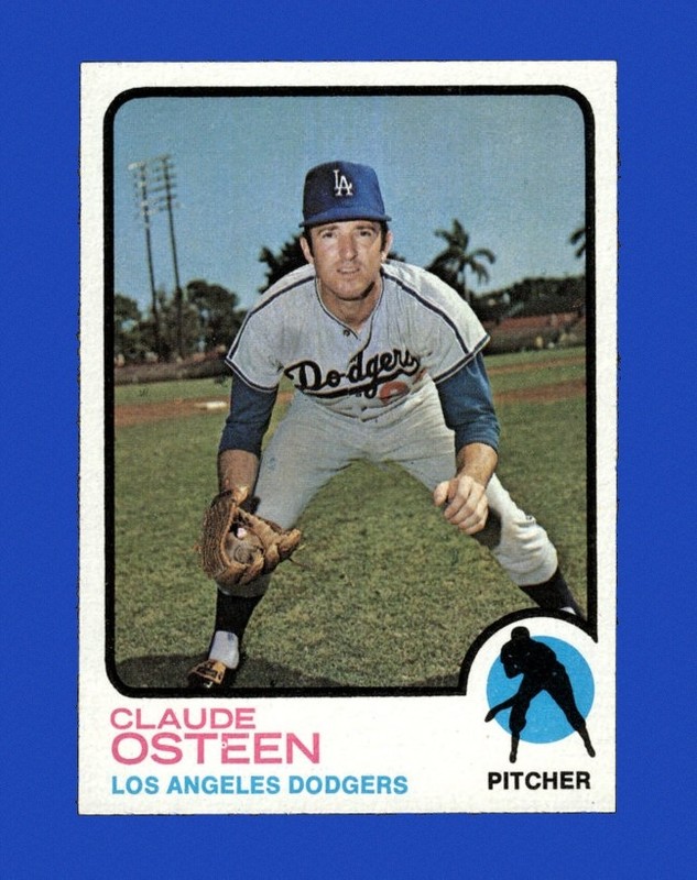 1973 Topps Set-Break #490 Claude Osteen NM-MT OR BETTER *GMCARDS*