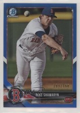 2018 Bowman Draft Chrome Blue Refractor 109/150 Mike Shawaryn #BDC-101 4j9