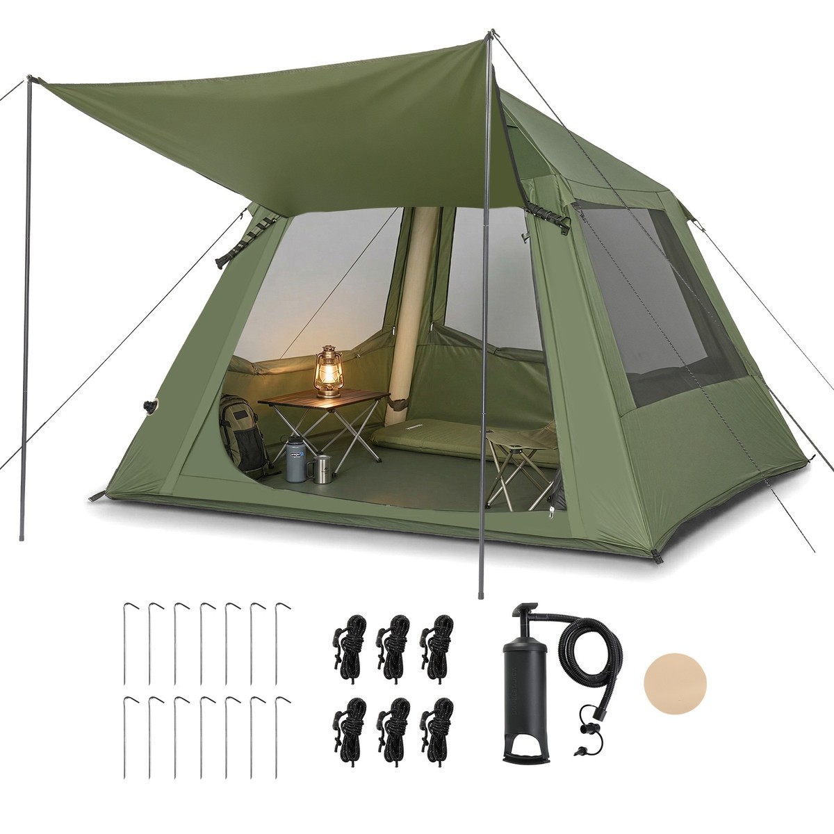airedale tents Outdoor Revolution 5.0S Air Tent 5 zahnschiene nachts ruhig schlafen Size:UDH S Guten Abend,, ich bin