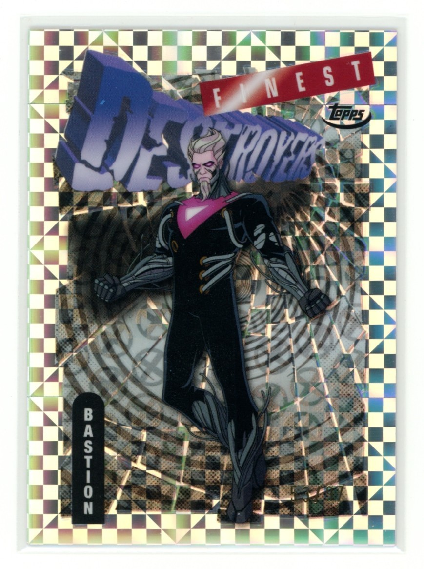 BASTION 2025 Topps Finest X-Men '97 Marvel Uncommon X-Fractor #74 53/97