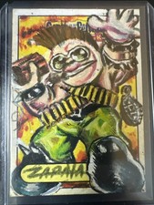 Garbage Pail Kids Sketch Jeff Zapata 2010 Flashback