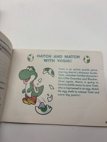 NES Yoshi Nintendo Game Mario Goomba New in Box NM Complete Game Pak