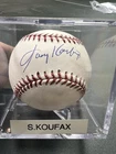 Sandy Koufax Signed MLB Baseball Ball COA