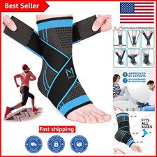 Non-Slip Adjustable Ankle Brace for Enhanced Mobility - Perfect for Active Users