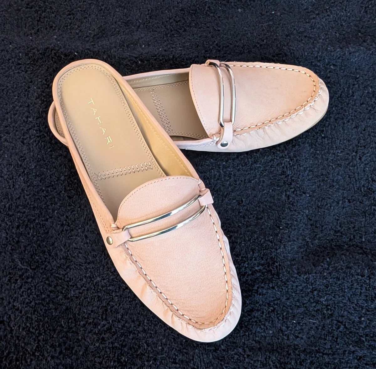 Tahari Travis Faux Fur Lined Slip-On Shoes Size 10 Taupe new with tags Cushionaire Kids Hana-K Fur Lined Clog main image 2