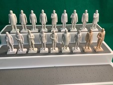 18 VINTAGE MARX PRESIDENT FIGURES 2.75"