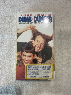 Sealed! Dumb and Dumber (VHS, 1995) Jim Carrey Jeff Daniels W/ Watermarks